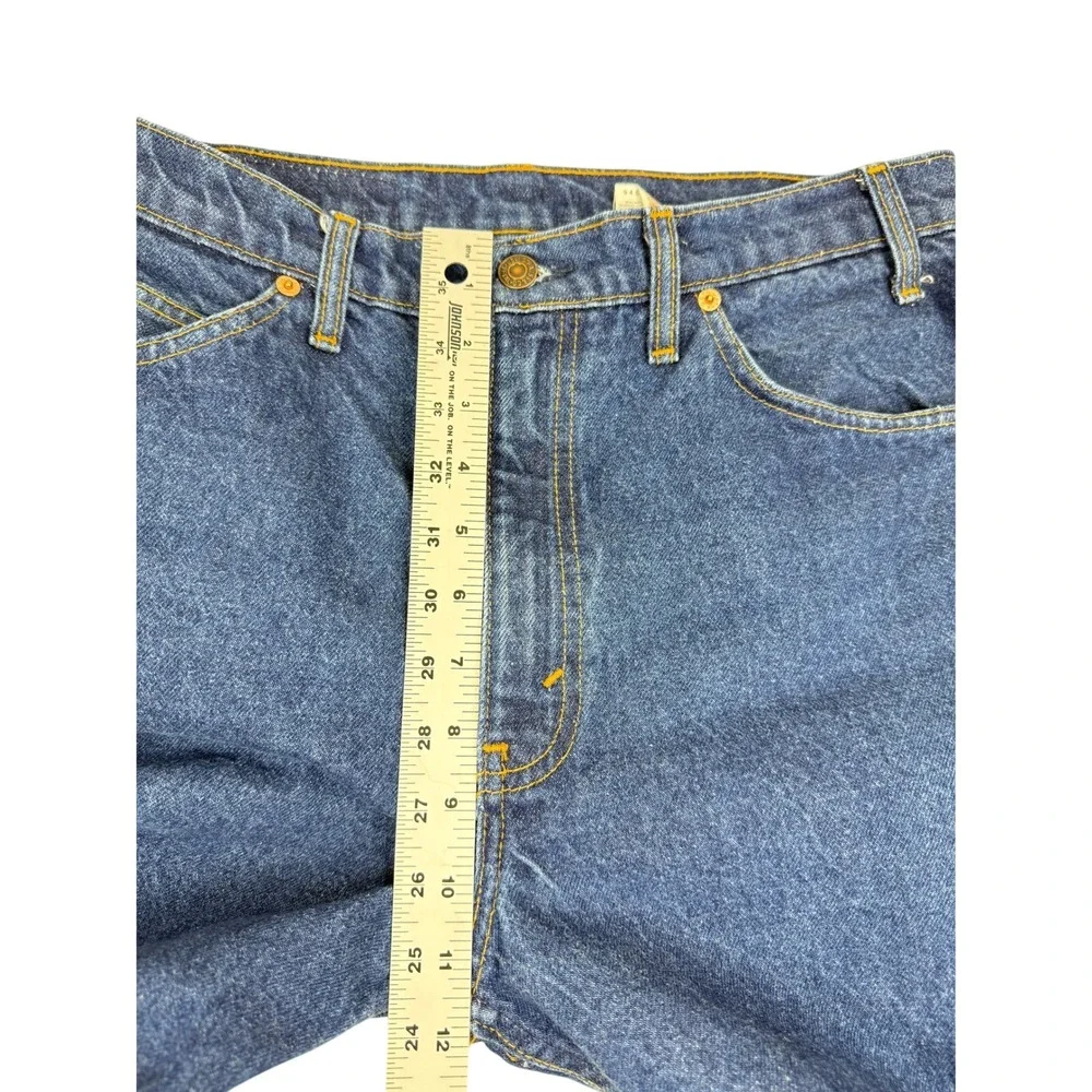 Vtg 1992 Levi's 501 Jeans‎ Mens 34x31 Button Fly Dark Wash Straight Leg